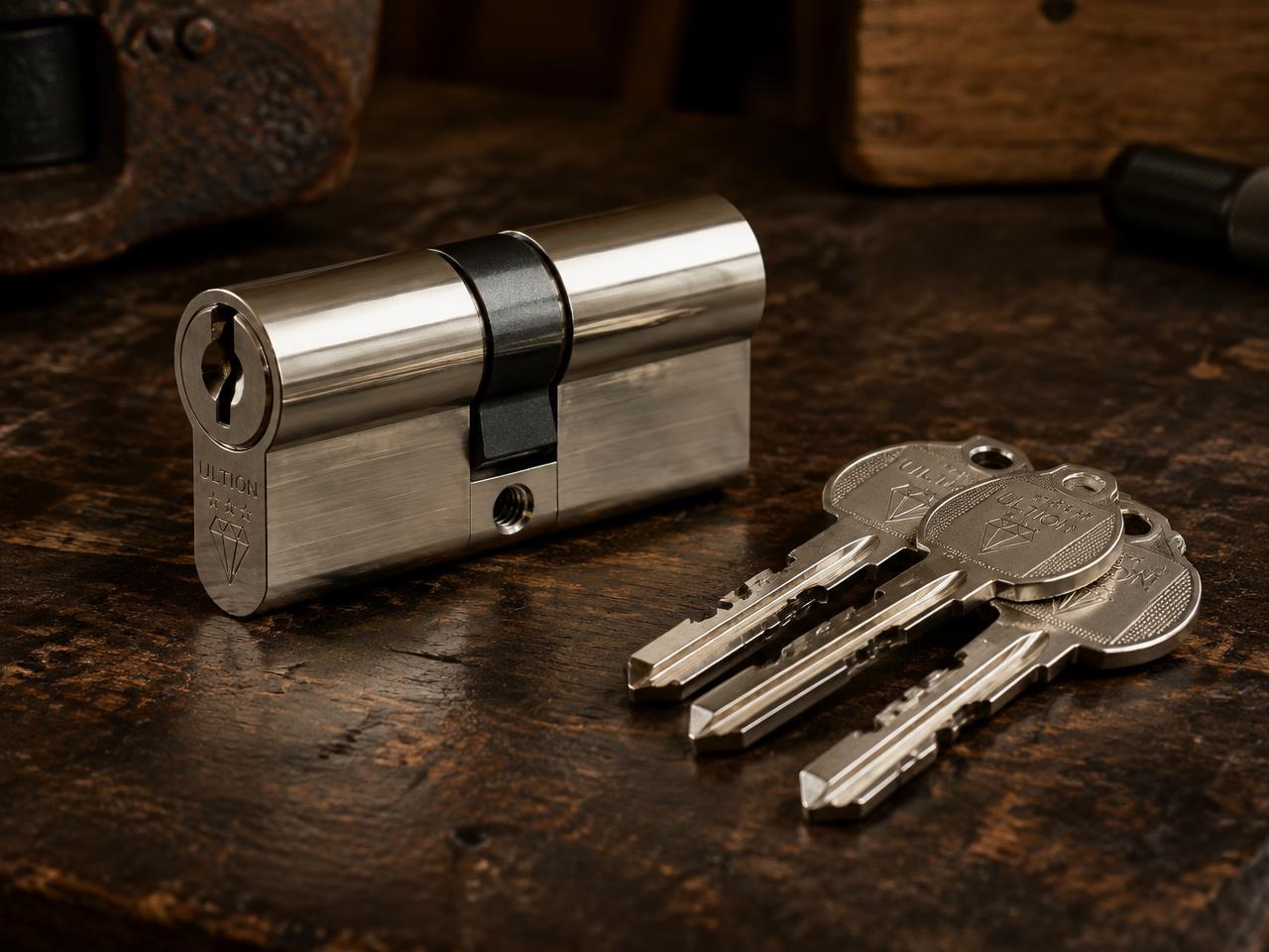 Cilindro de seguridad con llaves